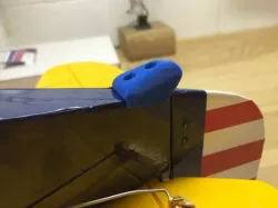 Simple Piper Cub tail skid