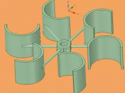 Small wind turbine