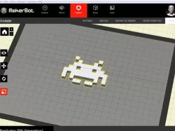 Space Invader Logo