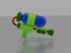 Splatoon ink gun