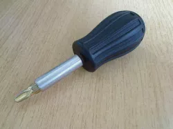 stubby hand drill and bit-holder