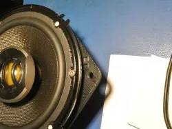 Subaru front door speaker adapter plates
