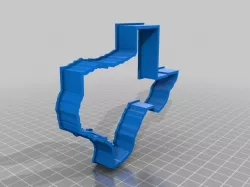 texas pugh Cookie Cutter