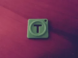Thingiverse Logo Keychain