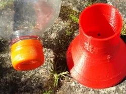 Thinner Plastic Bottle Watering Can Spout