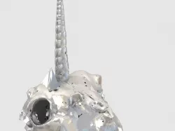 Unicorn with nosering