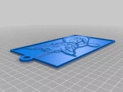 Vaporeon Lithopane