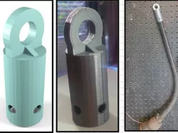 Weed eater attachment hanger