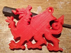Welsh Dragon Keyring