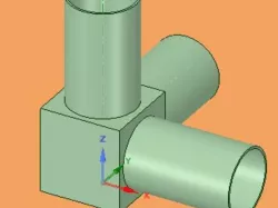 15mm. Tubing corner