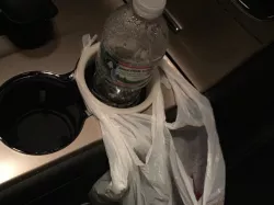 2015 Jeep Cherokee Garbage Bag Holder - Cup Insert