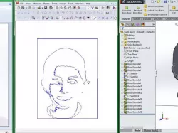 2D face picture to 3D print