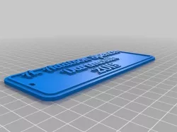 AAS/D/15 Plate