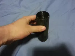 Airsoft baffled suppressor