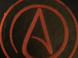 atheism keychain