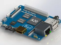 banana PI -M1+ 3d model