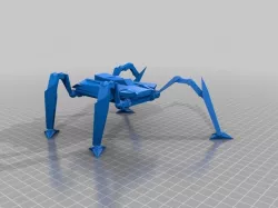 Battle Mech Fire Scorpion
