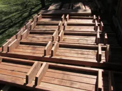 Benches and Tables for Handicapped Fishing Area