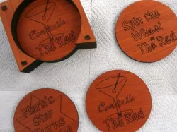 Blank Coasters to add tour own designs to or as a Summer KTKQ project