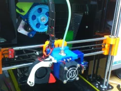 Bowden E3D V5 Hotend Rework Fully Assembled