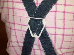 Buckle Strap, suspender buckle for Jeans trousers