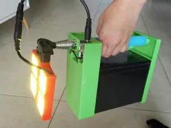 Camping portable power box