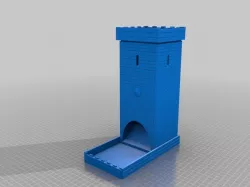 Castle Keep Dice Tower