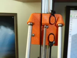 Cherry Pi IIIs V-wheel rod carrier with alternative belt fixings