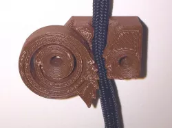 Cord tensioner and anchor
