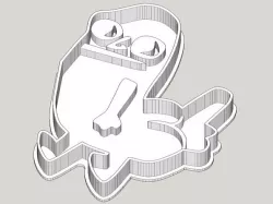 Dick Butt Cookie Cutter