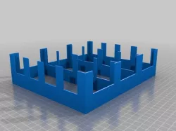Drawer divider for Ikea Helmer drawer for card storage