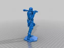 Elder Scrolls V Skyrim loading screen models as Figurines