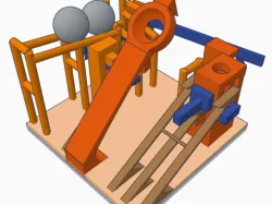 Functional Mini Catapult