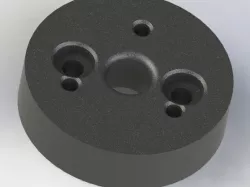 Garmin Echo series - Quickrelease adapter mount plate
