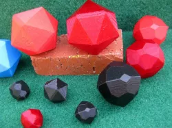 Garnet and Cobaltite Crystals