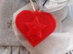 Heart with Star pendant