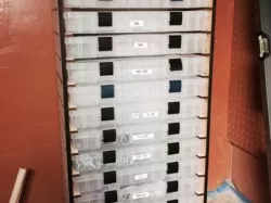 Laser Cut Nuts and Bolts Organizer