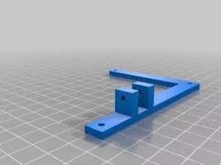 LCD Display mount, right side remix