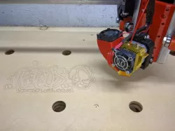 Mostly Printed CNC -Add On- MK / Aero Extruder