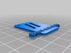 My Customized Flatiron Logo Keychain