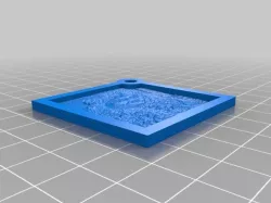 My Customized Keychain Lithopane -