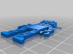 My Customized Robot Keychain