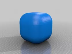 My Customized Rounded cube module - faster than minkowski!