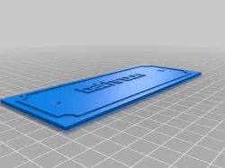 My Customized Simple Name Sign