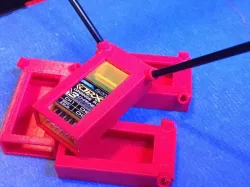 Orange Rx 3 channel S.Bus receiver with long antenna leads holder