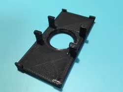 Push button bracket for Kossel 250 V