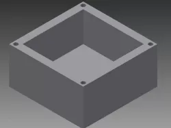 Puzzle Cube Holder Top