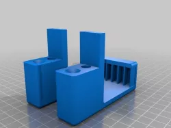 ReRemix: MakerbotRep2/2x Filament Tube Holder Double Barrel