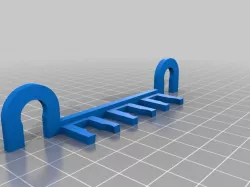 Simple toothbrush holder