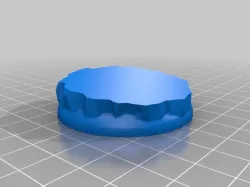 Slanted rough rock base